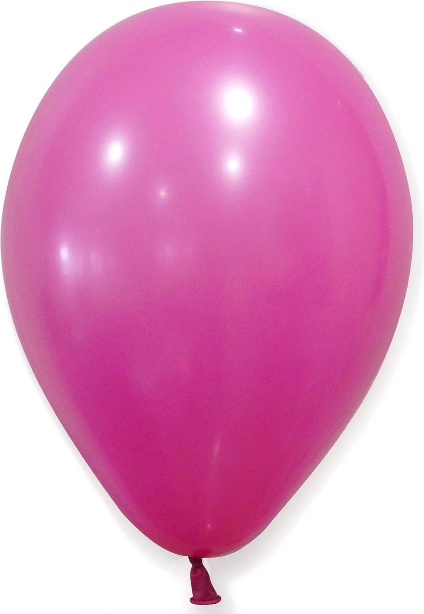 GLOBOLANDIA - 12 fuchsia ballonnen van 28 cm - Decoratie > Ballonnen